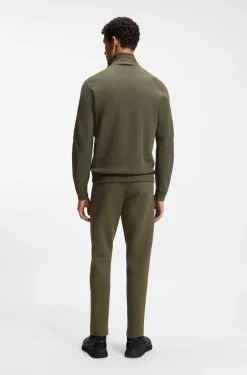Porsche x BOSS hybrid jacket with silk