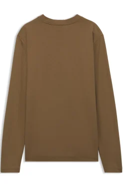 Porsche x BOSS long-sleeved T-shirt with gloss logo
