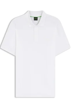 Porsche x BOSS polo shirt in mercerised cotton