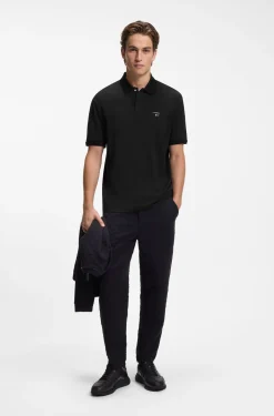 Porsche x BOSS polo shirt with gloss branding