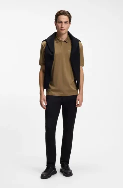 Porsche x BOSS polo shirt with gloss branding