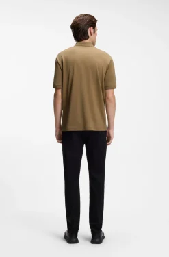 Porsche x BOSS polo shirt with gloss branding