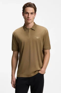 Porsche x BOSS polo shirt with gloss branding