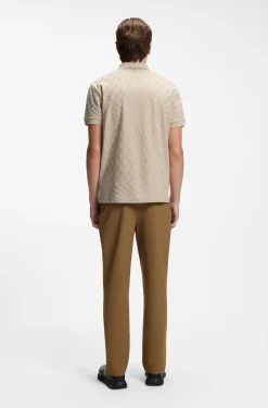 Porsche x BOSS polo shirt with Pasha pattern