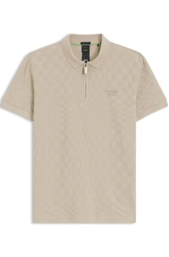 Porsche x BOSS polo shirt with Pasha pattern