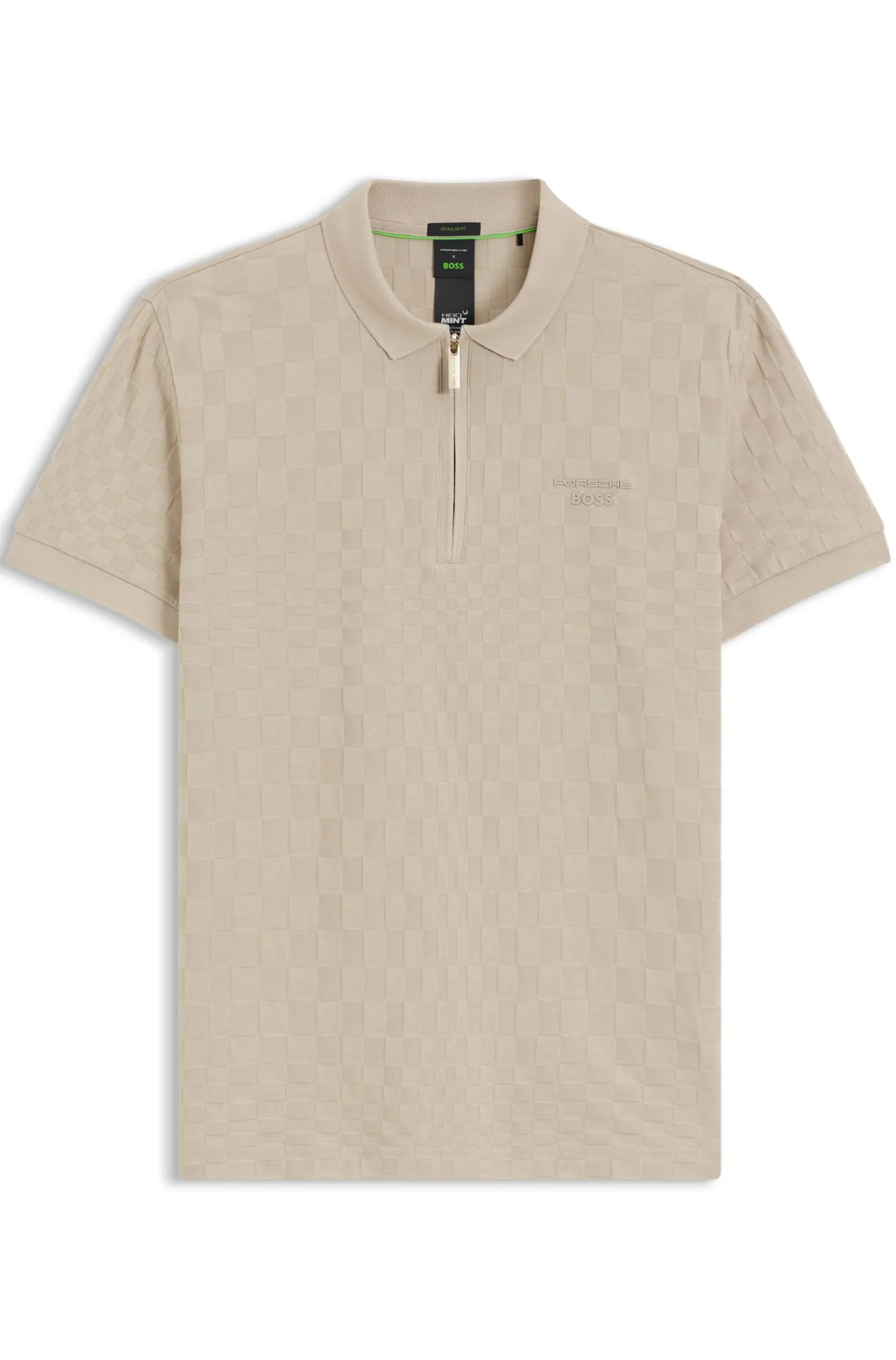 Porsche x BOSS polo shirt with Pasha pattern