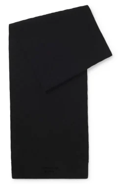Porsche x BOSS scarf with Pasha check