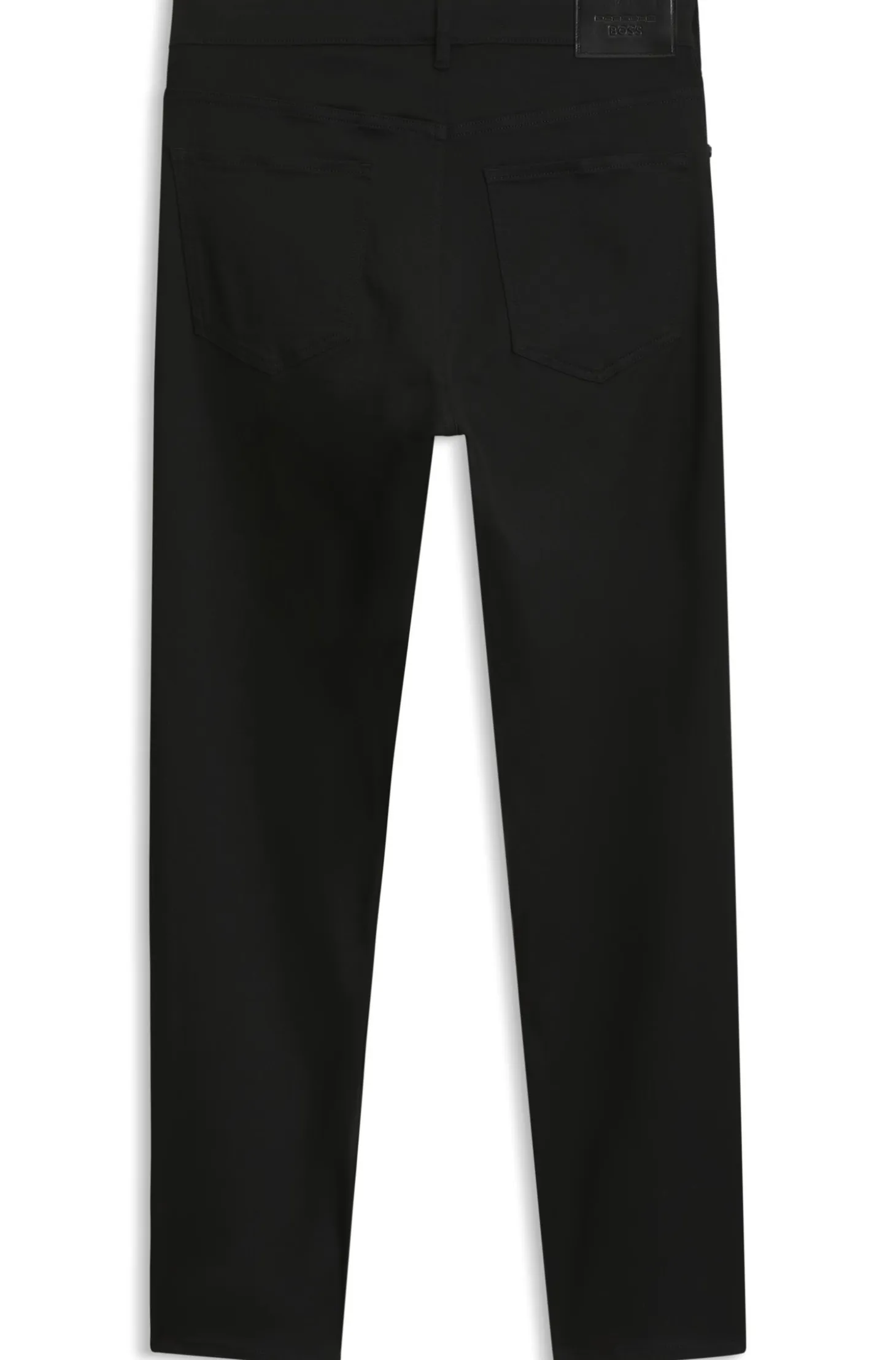 Porsche x BOSS tapered-fit trousers in stretch denim