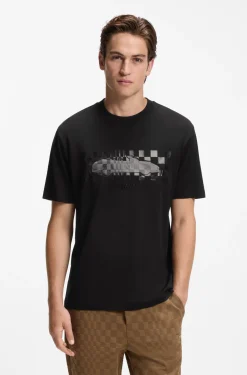 Porsche x BOSS T-shirt with gloss artwork