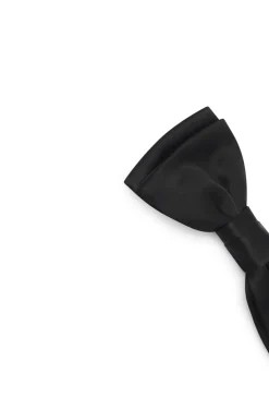 Pre-tied bow tie in a silk blend