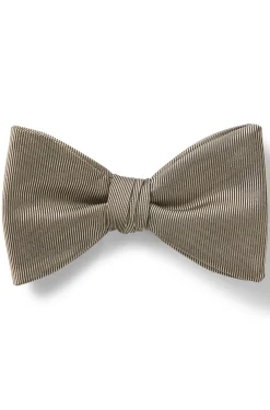Pre-tied bow tie in a silk blend
