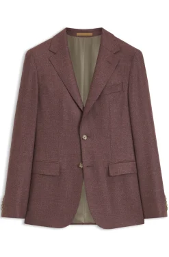 Regular-fit blazer in Loro Piana wool-silk