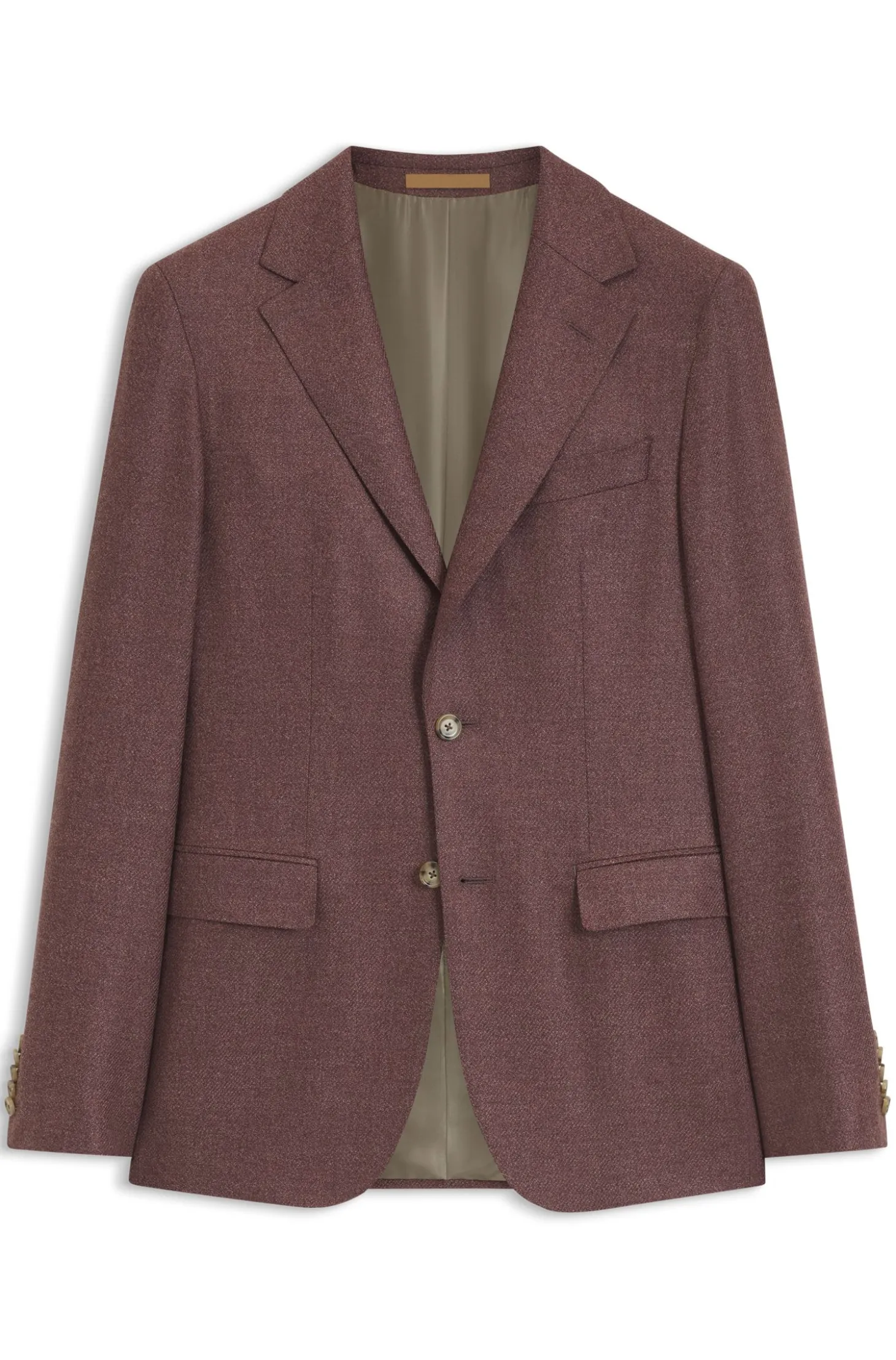 Regular-fit blazer in Loro Piana wool-silk