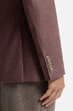 Regular-fit blazer in Loro Piana wool-silk