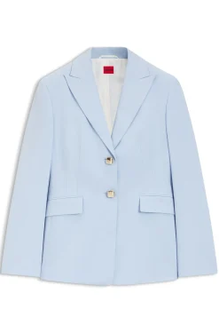 Regular-fit blazer with gold-tone buttons