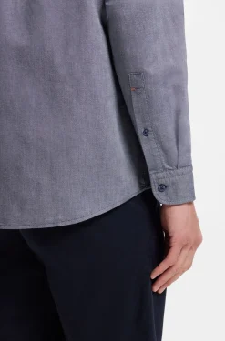 Regular-fit button-down shirt in Oxford cotton