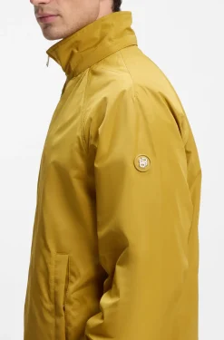 Regular-fit hooded jacket with water-repellent finish