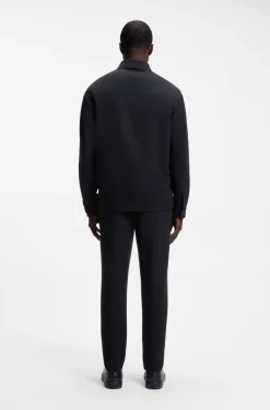 Regular-fit jacket in stretch jersey