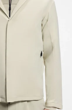 Regular-fit jacket in water-repellent stretch fabric