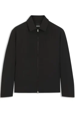 Regular-fit jacket with water-repellent finish
