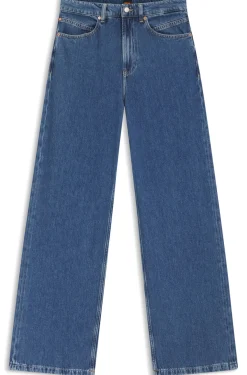 Regular-fit jeans with wide leg