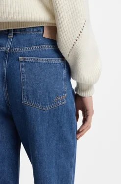 Regular-fit jeans with wide leg