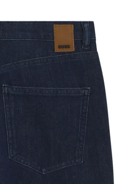 Regular-fit kick flare jeans in stretch denim