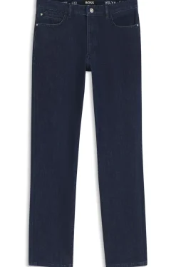 Regular-fit kick flare jeans in stretch denim