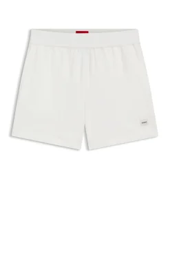 Regular-fit loungewear bottoms in stretch fabric