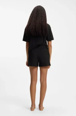 Regular-fit loungewear bottoms in stretch fabric