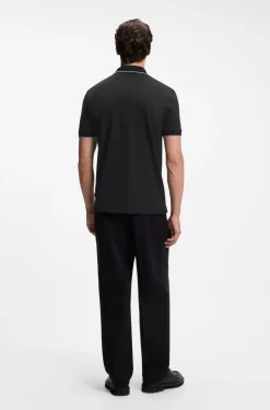 Regular-fit polo shirt in cotton