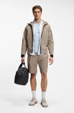 Regular-fit shirt in cotton jersey