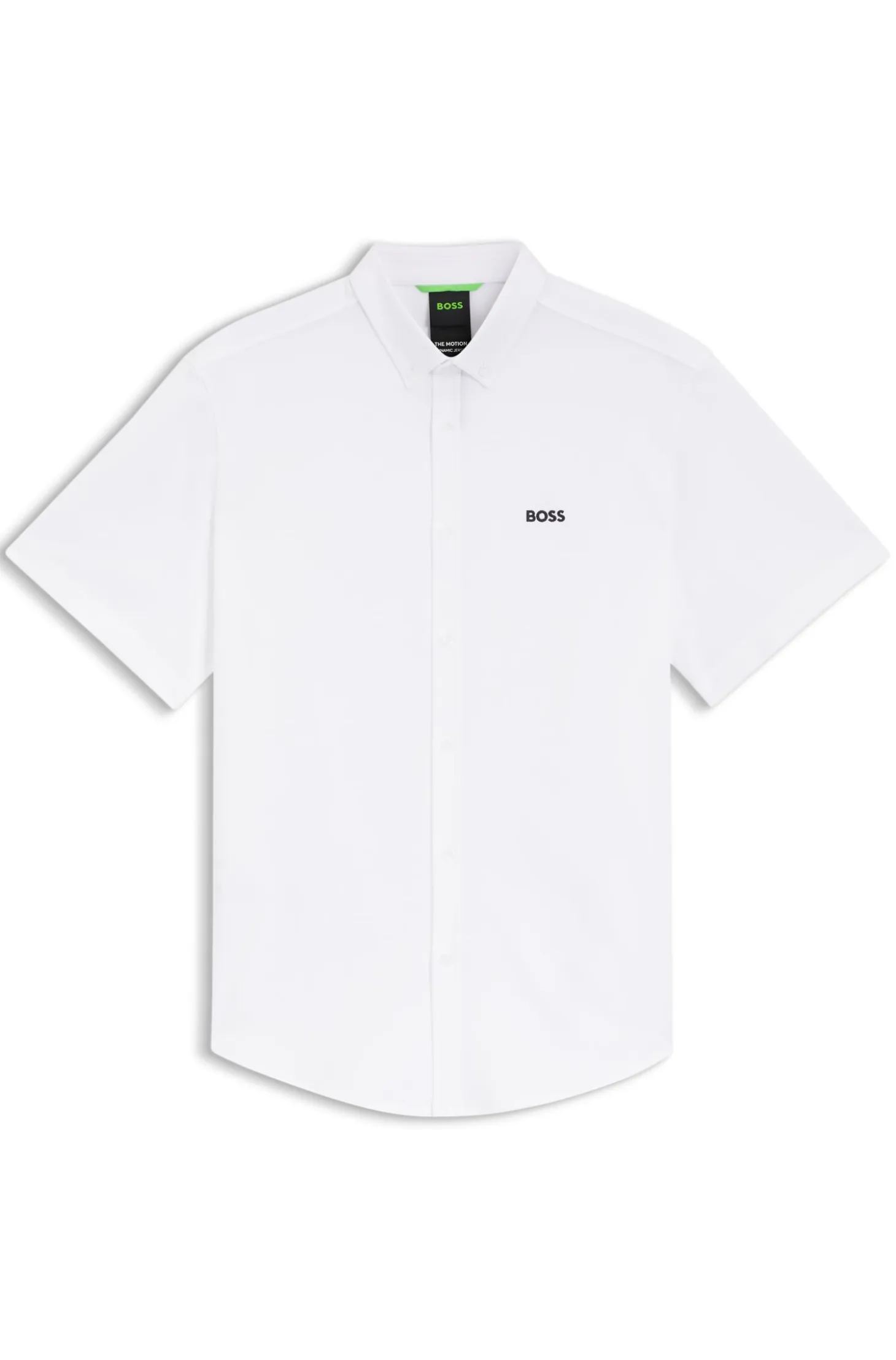 Regular-fit shirt in cotton jersey