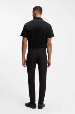 Regular-fit shirt in cotton jersey
