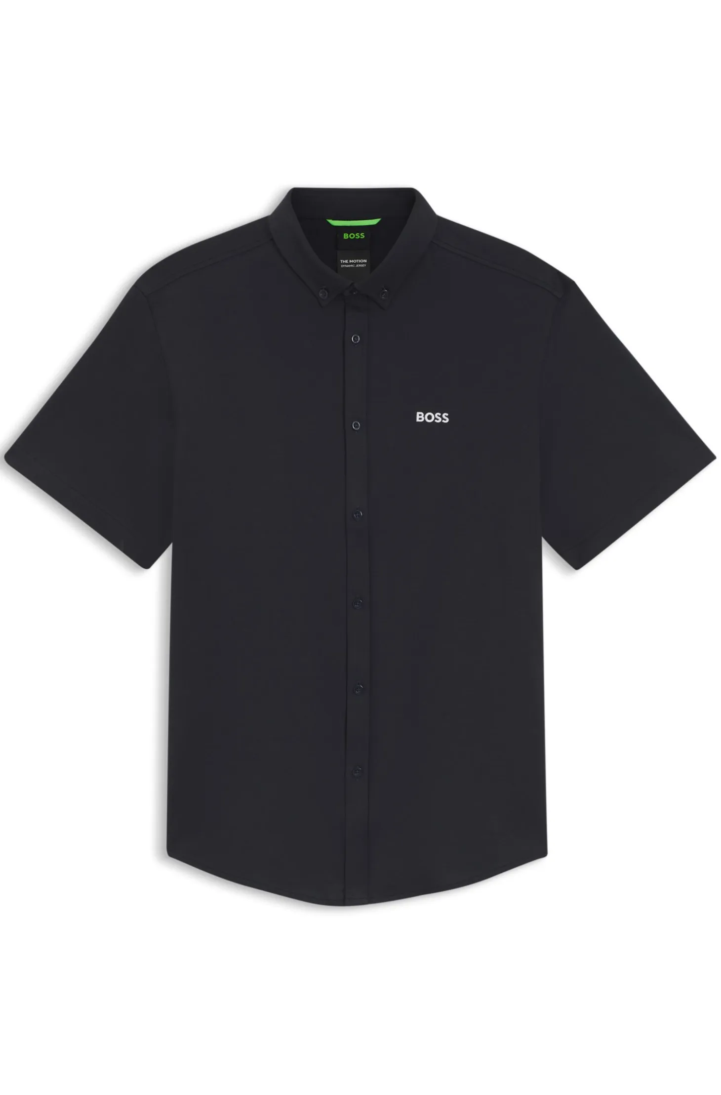 Regular-fit shirt in cotton jersey