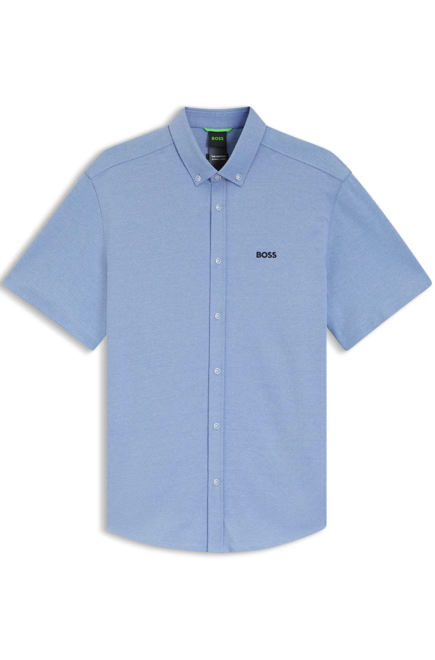 Regular-fit shirt in cotton jersey