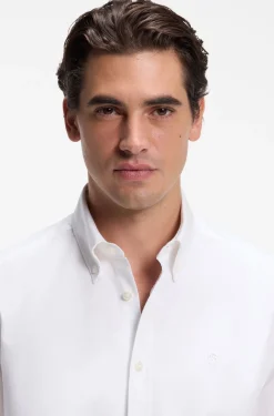Regular-fit shirt in Oxford cotton