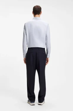 Regular-fit shirt in Oxford cotton