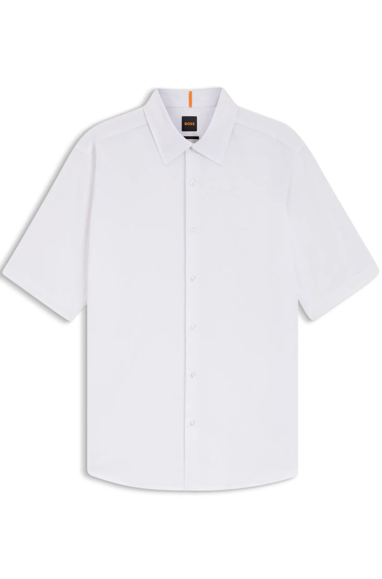 Regular-fit shirt in soft-washed Oxford cotton
