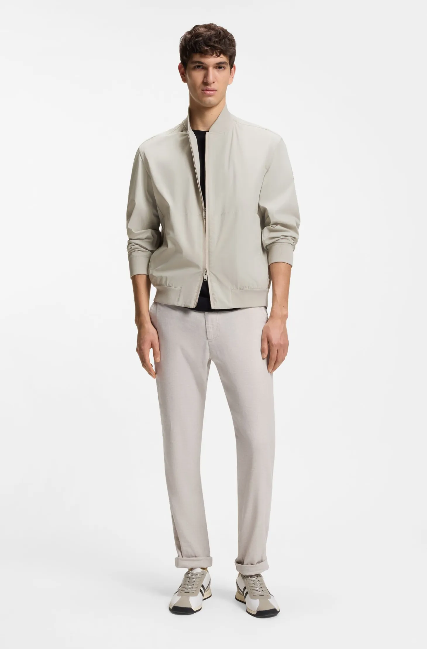 Regular-fit softshell jacket with four-way stretch