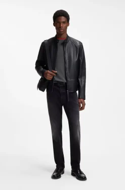 Regular-fit sweater in a cotton blend