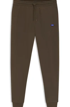 Regular-fit tracksuit bottoms in French-terry cotton