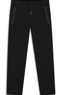 Regular-fit tracksuit bottoms in a cotton blend