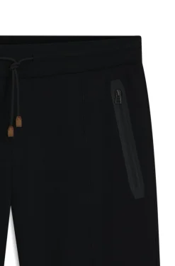 Regular-fit tracksuit bottoms in a cotton blend