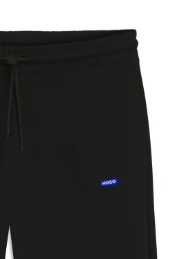 Regular-fit tracksuit bottoms in French-terry cotton