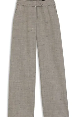 Regular-fit trousers in a wool blend