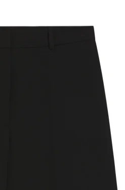 Regular-fit trousers in stretch seersucker