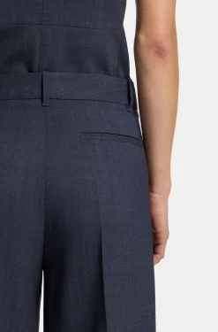 Regular-fit trousers in virgin wool