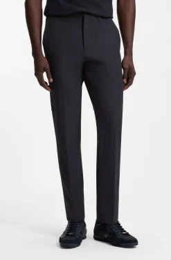 Regular-fit trousers in water-repellent stretch fabric