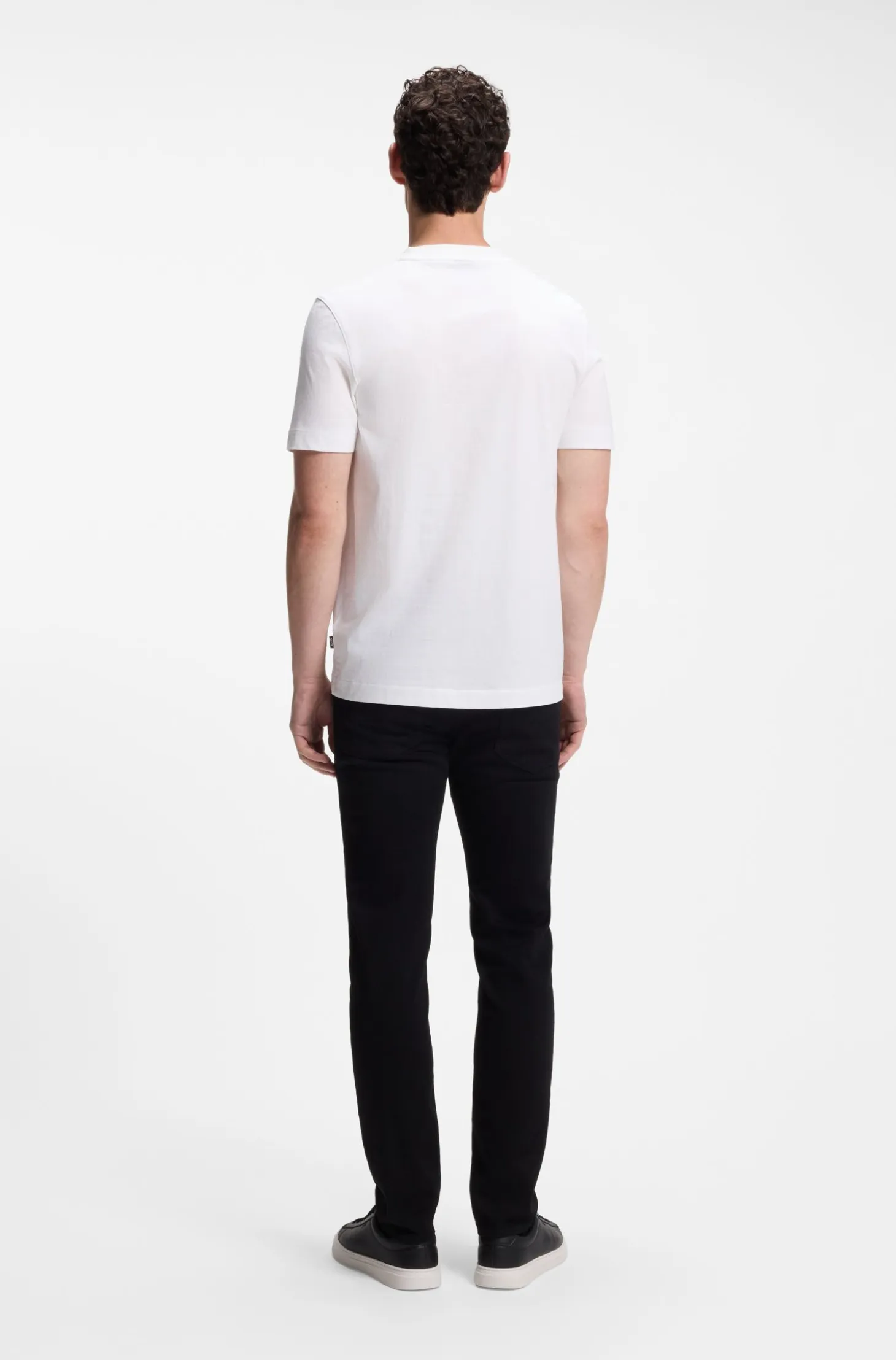 Regular-fit T-shirt in cotton jersey